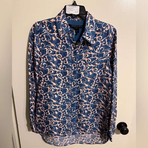 Marc by Marc Jacobs Silk Button Up Shirt - Picture 1 of 2